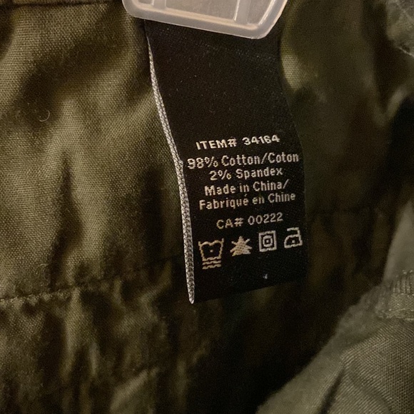 Jessica army green shorts size 10 - Picture 4 of 7